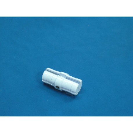 conector 2 tubos Ø 30 blanco