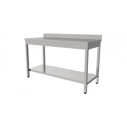 mesa de trabajo desmontable acero inox 80*60 cm
