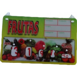 portaprecio fruteria paris