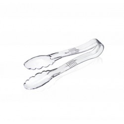 pinza ensalada 23 cm transparente