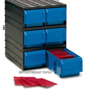Contenedores cajones 300/6
