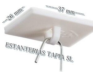 soporte adhesivo en pp blanco