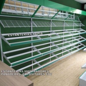 Estanteria fruteria a pared