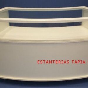 mostrador curvo minivitrina