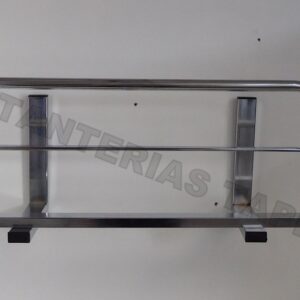 porta bobinas 1 cuerpo pared 62 cm