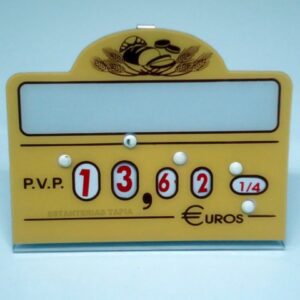 portaprecio panaderia delta