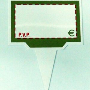 portaprecio pasteleria dorado