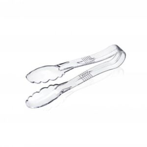 pinza ensalada 23 cm transparente