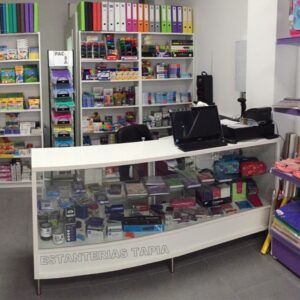 Mostrador Curvo Vitrina