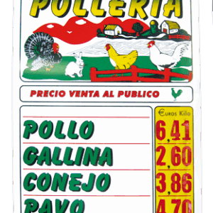 listado de precio polleria