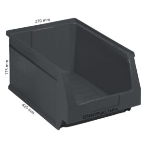 Gaveta apilable gris nº 56