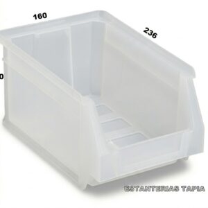 Gaveta apilable nº 52 (Transparente)