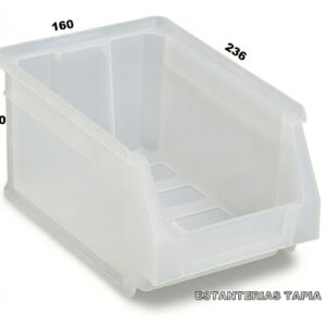 Gaveta apilable nº 53 (Transparente)