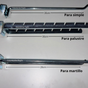 Ganchos a barra de carga